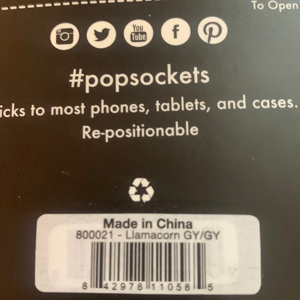 Unicorn-Llama PopSocket